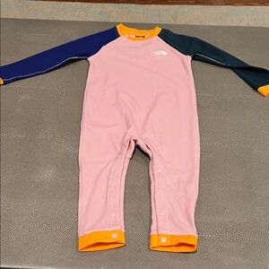 The North Face Pink and Dark Blue Kids Thermal